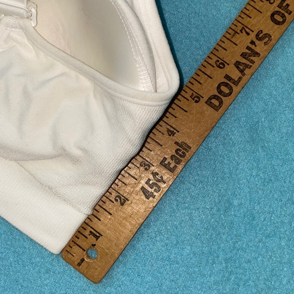 Shapermint Essentials White Wireless Bra Adjustab… - image 8